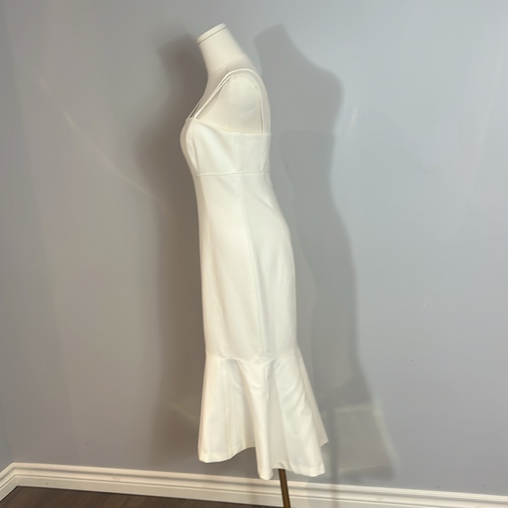Cinq à Sept Salina Jolie Flounce Hem Sheath Dress - Picture 6 of 17